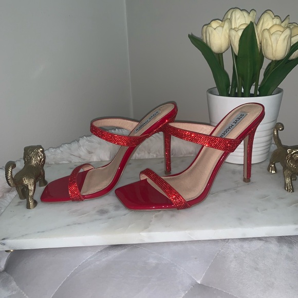 Steve Madden Rhinestone Heels ❣️ - Picture 2 of 3